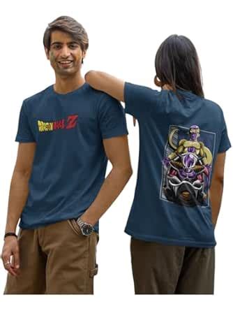 Buy D B Z Anime 'Frieza & Golden Frieza' Graphic Printed Cotton T-Shirt ...