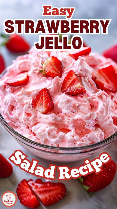 5 minute strawberry jello salad recipe – Artofit