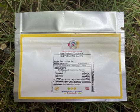 4g Fine Powder Vitamin C – littlemermaidapothecary