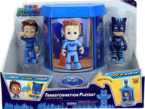 Pj Masks Transforming Playset-Catboy,Playset for Kids 3+ & Above ...