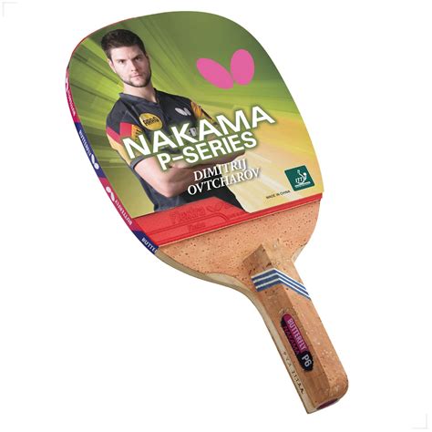 Buy Butterfly Nakama P-6 Table Tennis Racket with 2 Balls - Japanese ...