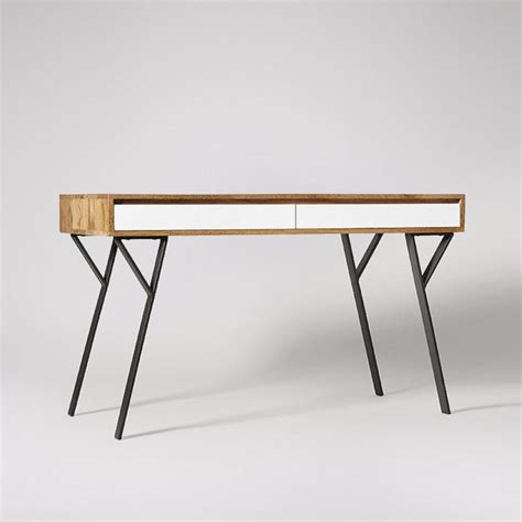 Woodworm | Mick Console Desk | Solid Wood – House of Woodworm