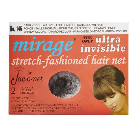 Buy Jac-O-Net Mirage Ultra Invisible Dark Hair Net Dark Online at Low ...