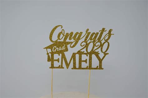 Buy Graduation party decorations 2022, Graduation Cake Topper ...
