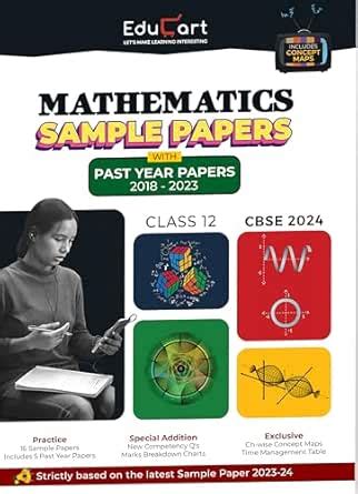 Educart CBSE Mathematics Class 12 Sample Paper 2023-24 (Introducing ...