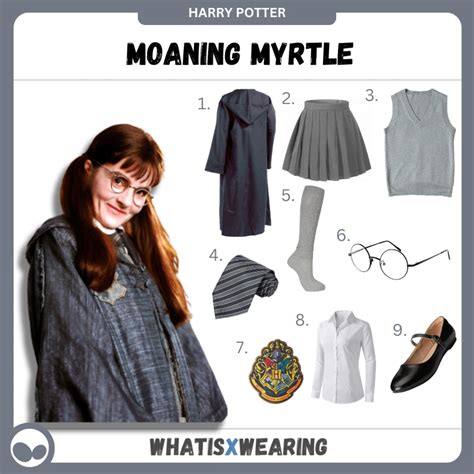 Moaning Myrtle Harry Potter DIY Costume Guide | Moaning myrtle costume ...