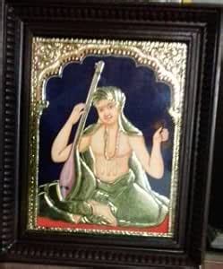 Jaising Arts Saint Thyagaraja Tanjore Painting 15"x12" With 2" Frame ...