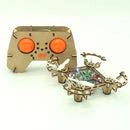 Wooden Assembly DIY Toy Drone Aircraft with Remote
