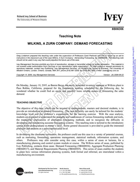 Pdfcoffee - Lecture notes 3 - S w 8B06D Teaching Note WILKINS, A ZURN ...