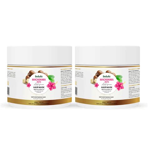 Bid Goodbye to Frizzy and Dry Hair with Indalo’s Macadamia Hair Mask ...