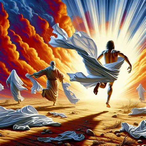 Mark 14:52 Artwork | Bible Art