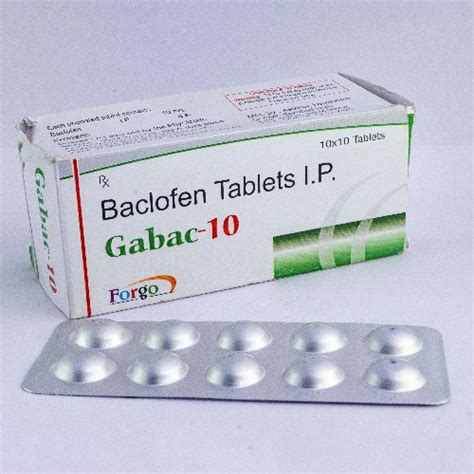 GABAC-10 Tablets Forgo Pharmaceuticals Pvt Ltd