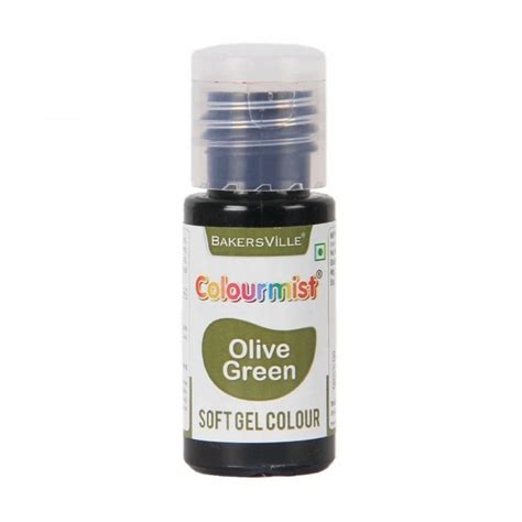 Olive Green Soft Gel Colour - Colourmist (20 gm)