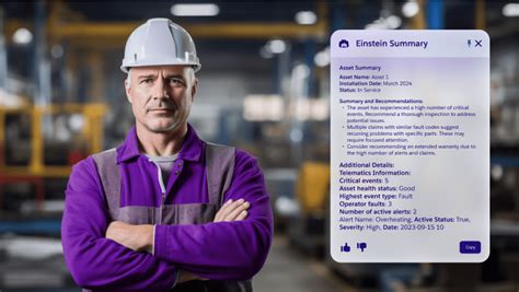 AI-Powered Summary of Asset Telemetry Summaries | Salesforce US