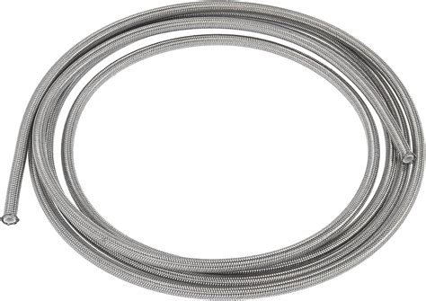 Buy X AUTOHAUX AN4 1/4 3 Meters Universal Braided PTFE Stainless Steel ...