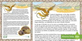 Comprensión de Lectura: Leyenda del Alicanto