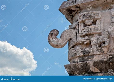 Rain God Chaac of Mayans in Mexico Stock Image - Image of chaac, civilization: 21965055