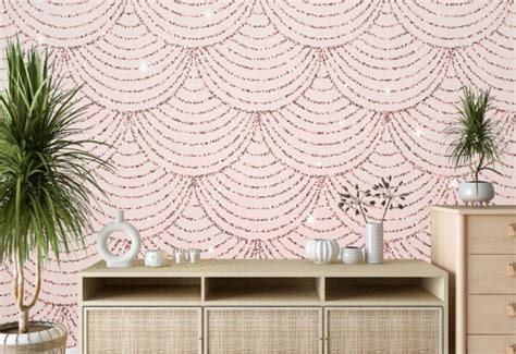 Buy Rose Gold Wallpaper for Walls – 3 Year Warranty