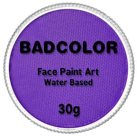 Amazon.com: Light Purple Face Body Paint (30gm), Water Activated Face ...