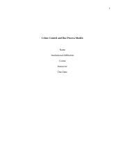 Image result for Due Process Model