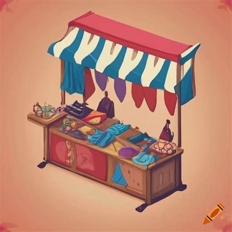 Juice Market Stall Cartoon 的图像结果