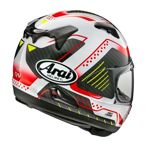 Arai Quantum-X Drone Red Helmet