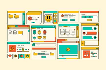 Image result for QuickTime Player Retro Pop Up