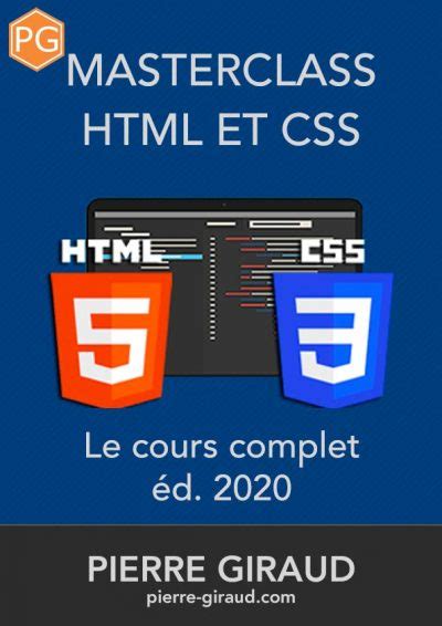 Image result for Cours HTML CSS Pierre Giraud