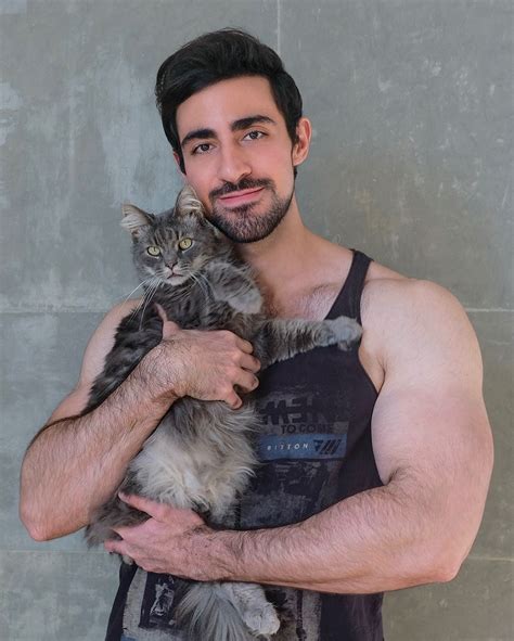 Domenick Wissel | I think George has been watching America’s New Top Meowdel and taking lessons ...