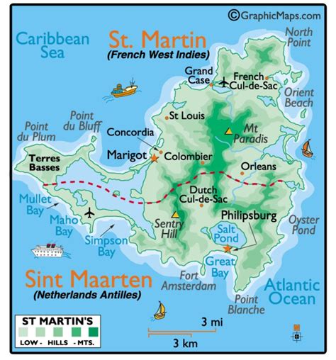 St Maarten Location On Map