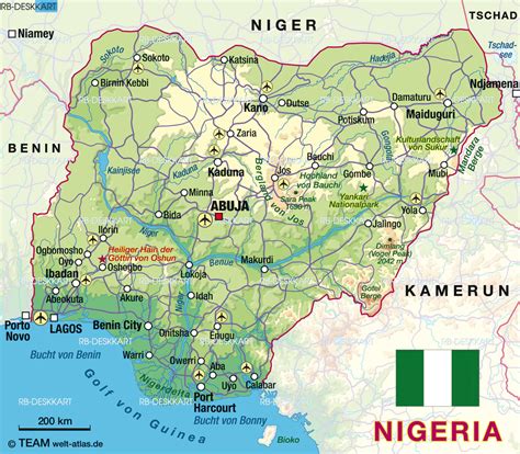 Lagos Nigeria World Map - Oconto County Plat Map