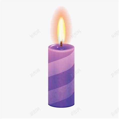 紫色的蜡烛矢量图png图片免费下载-素材7mzgekVgV-新图网