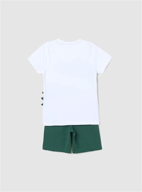 Buy Boys Graphic Sleepwear Shorts Set Online at just Rs. 549.0 ...