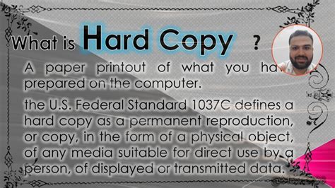 What is a Hard copy | Hard copy એટલે શું છે | Hard copy Explanation ...