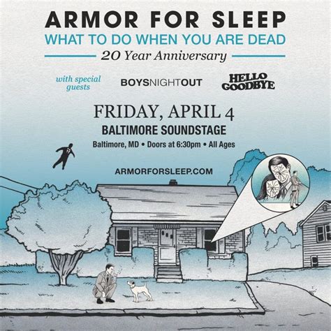 Armor For Sleep at Baltimore SoundStage, Baltimore SoundStage | AllEvents