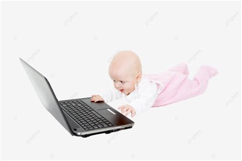 Image result for Serious Baby Play Computer Image