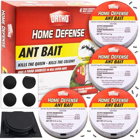 Amazon.com : Ant Traps Indoor by Ortho Home Defense 4pk- Metallic ...