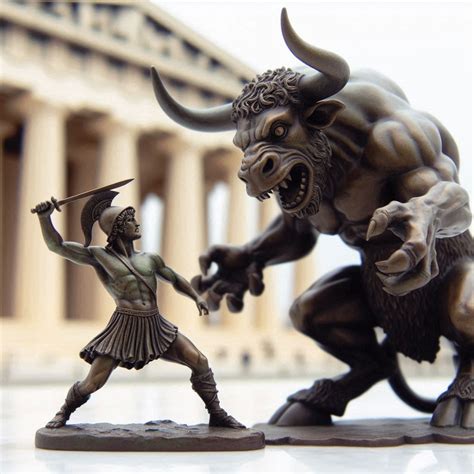 Theseus And Minotaur: The Story Of The Legendary Greek Hero Of Mytholo ...