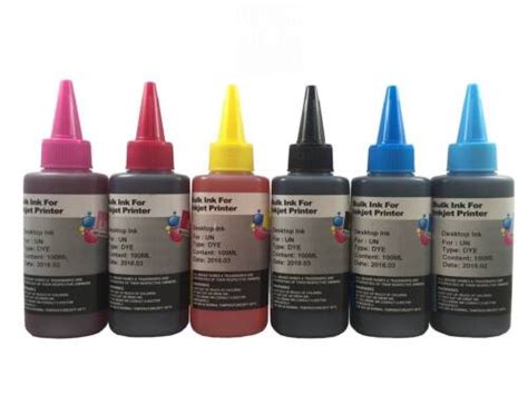 Buy 600ml Refill Bluk ink for Epson CISS or Refillable Ink Cartridges ...