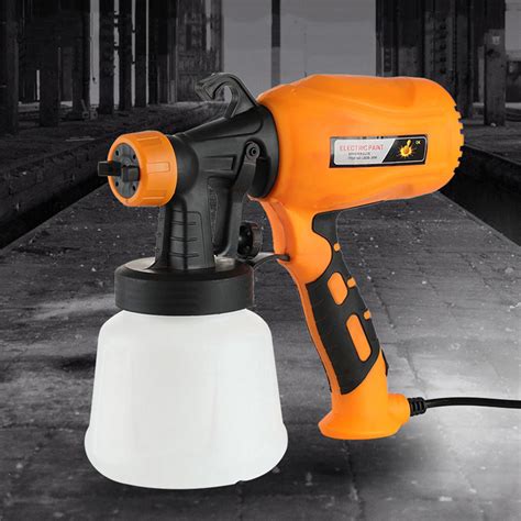 Portable High Pressure 550W Electric Spray Gun Cordless Automotive Paint Sprayer - Electric Car ...