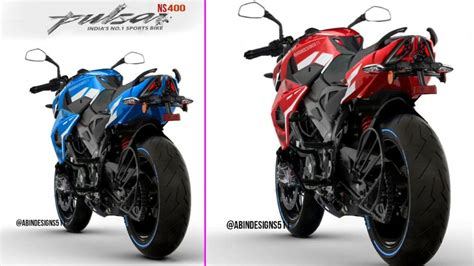 Bajaj Pulsar NS400 Now Visualized in Rear Profile » Car Blog India