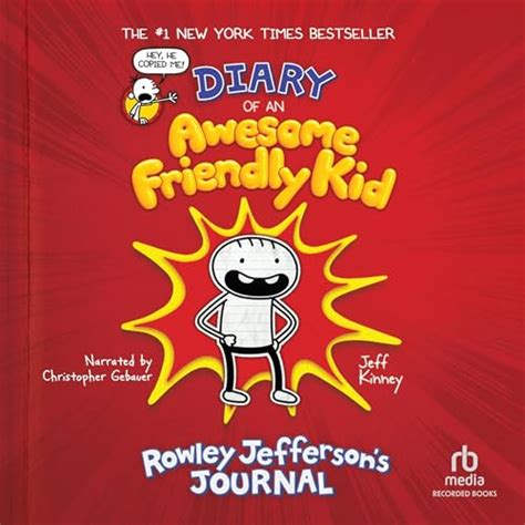Diary of an Awesome Friendly Kid: Rowley Jefferson's Journal (Audio ...
