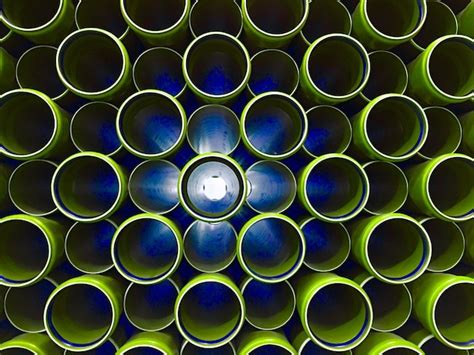 Full frame shot of pipes | Premium Photo