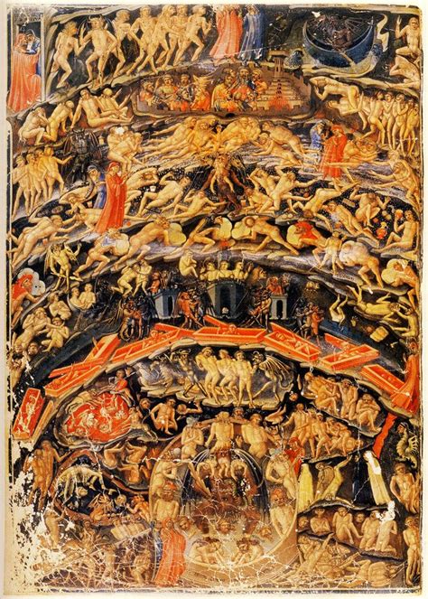 art inspired by dante's inferno