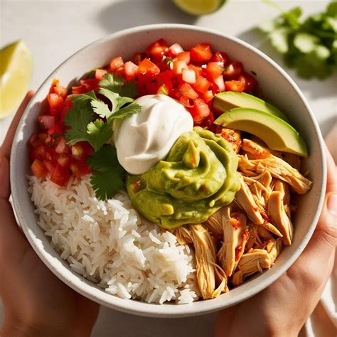 Easy Copycat Chipotle Chicken Burrito Bowl Recipe