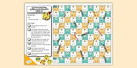 👉 Snakes and Ladders Add and Subtract within 20 Game