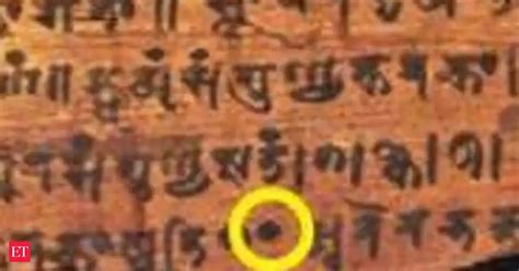 Origin of Zero: Ancient Indian text pushes back history of zero by 500 ...