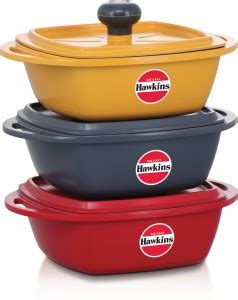 Hawkins Kitchen Gift Pack 2023 (23DGP) 750 ml Die Cast Mini Casseroles ...