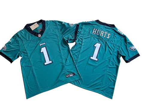 Jalen Hurts Midnight Green Vapor Limited Jersey - Justdonshorts
