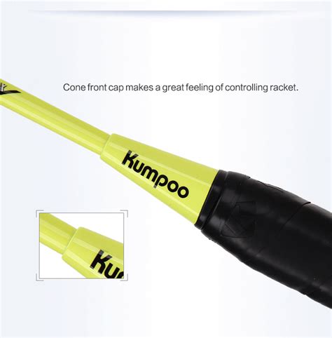 Kumpoo Power Control 520B Carbon Graphite Badminton Racket - Strung ...